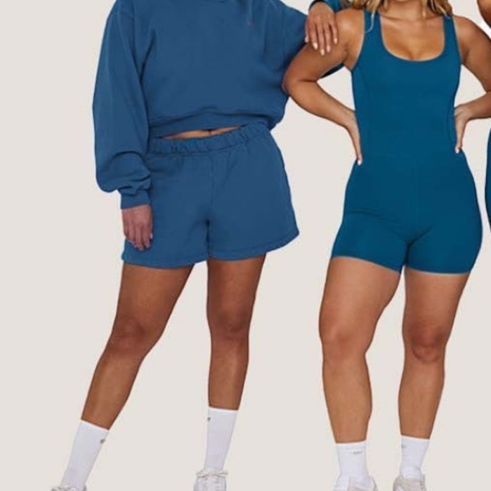 Set active small sweat-shorts blue - scuba